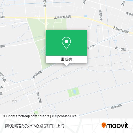 南横河路/灯外中心路(路口)地图