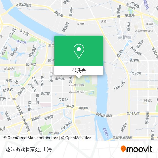 趣味游戏售票处地图