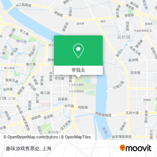 趣味游戏售票处地图
