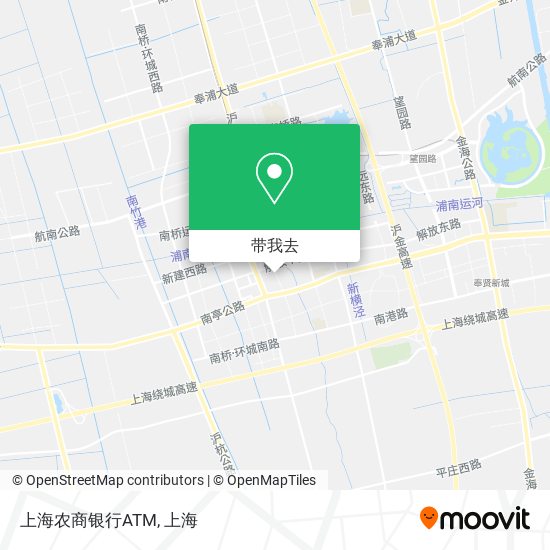 上海农商银行ATM地图