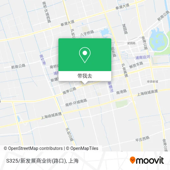 S325/新发展商业街(路口)地图