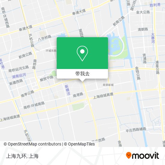 上海九环地图