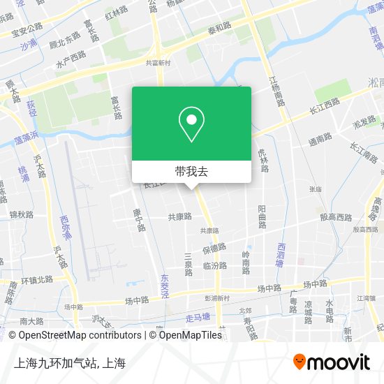 上海九环加气站地图