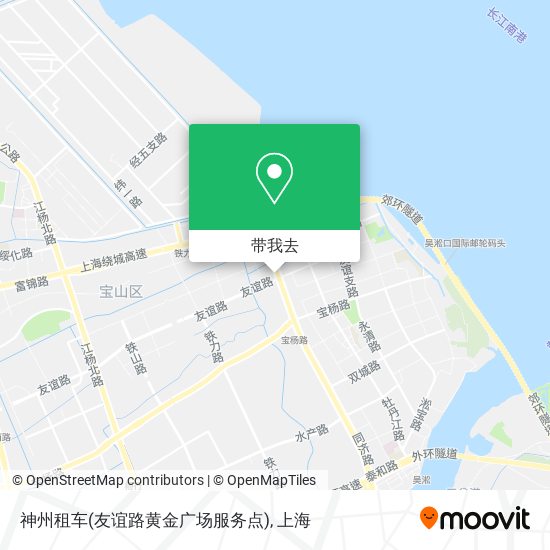 神州租车(友谊路黄金广场服务点)地图