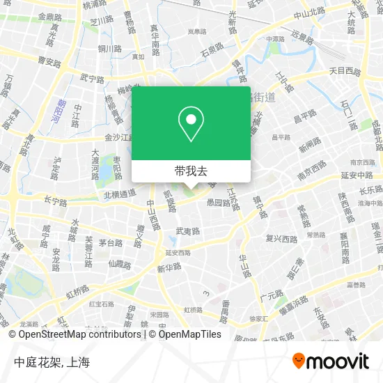 中庭花架地图