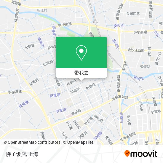 胖子饭店地图