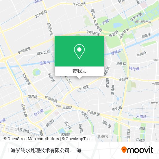 上海景纯水处理技术有限公司地图
