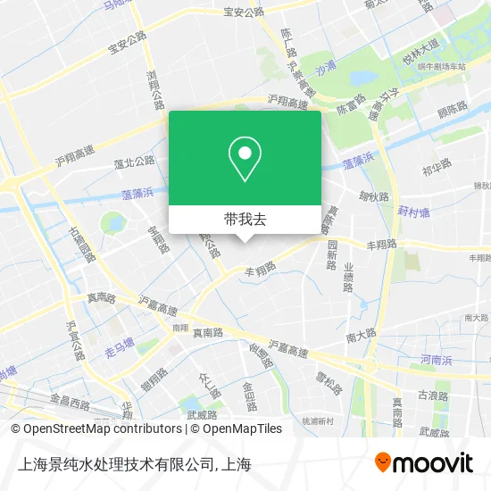 上海景纯水处理技术有限公司地图