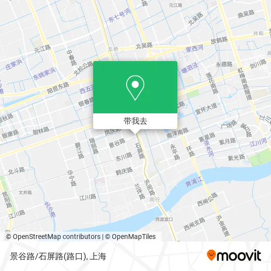 景谷路/石屏路(路口)地图