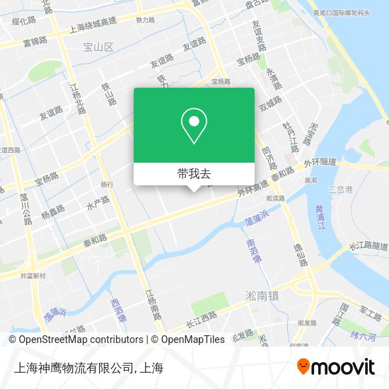 上海神鹰物流有限公司地图