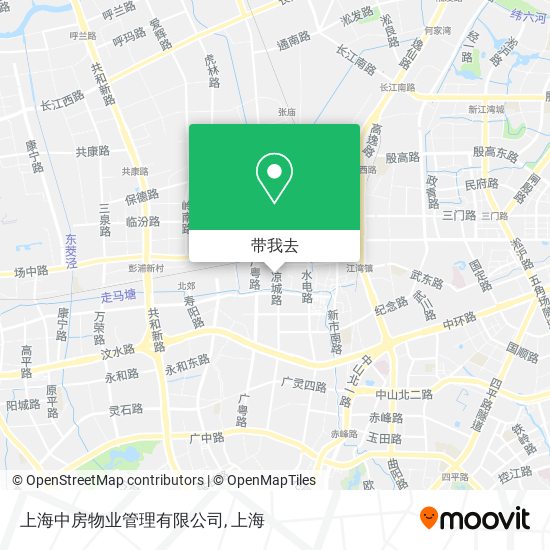 上海中房物业管理有限公司地图