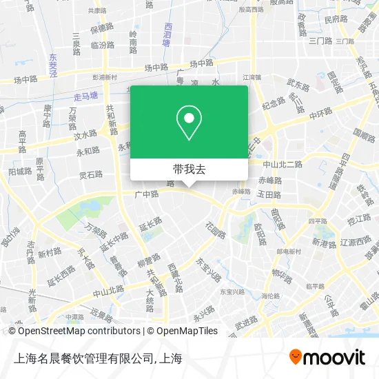 上海名晨餐饮管理有限公司地图
