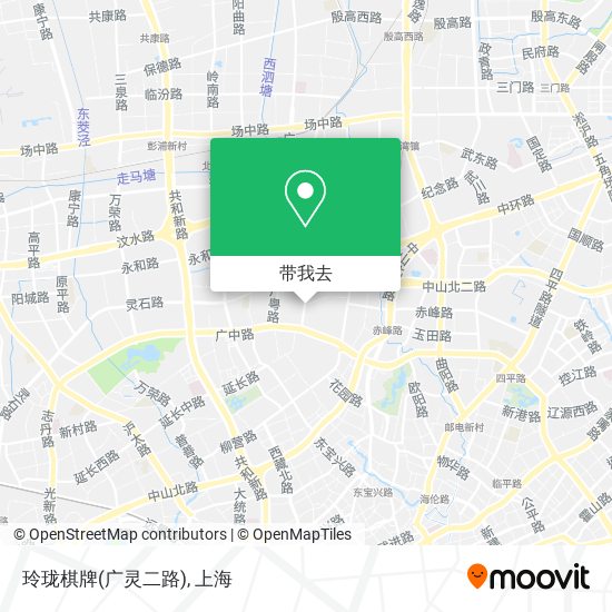 玲珑棋牌(广灵二路)地图