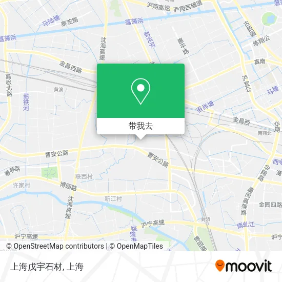 上海戊宇石材地图