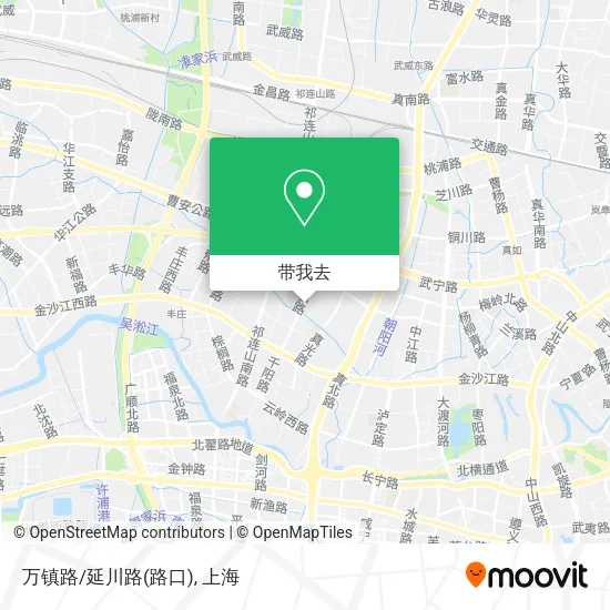 万镇路/延川路(路口)地图