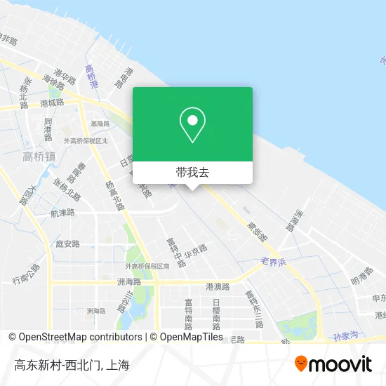 高东新村-西北门地图