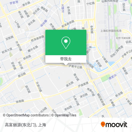 高富丽源(东北门)地图