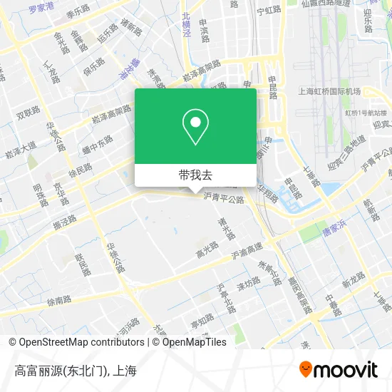 高富丽源(东北门)地图