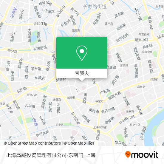 上海高能投资管理有限公司-东南门地图