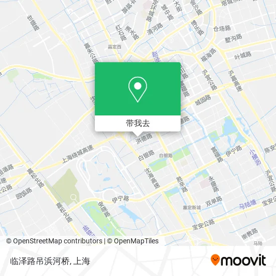 临泽路吊浜河桥地图