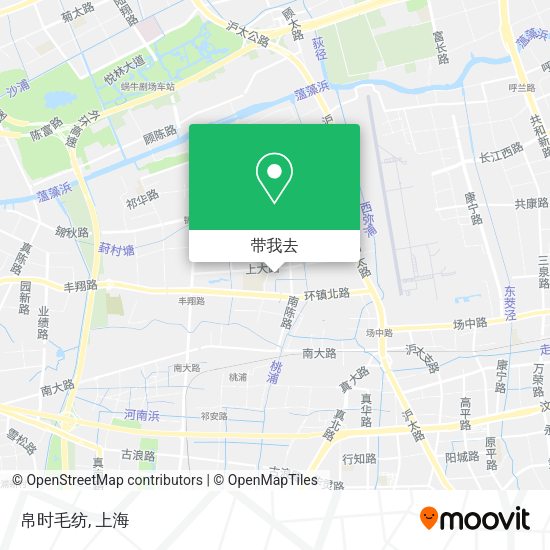 帛时毛纺地图