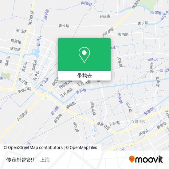 传茂针纺织厂地图