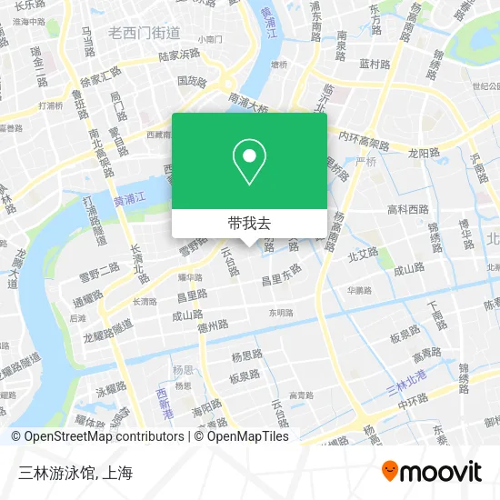 三林游泳馆地图
