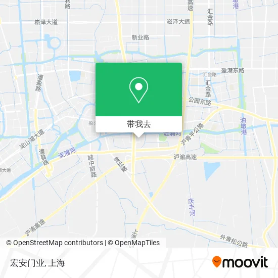 宏安门业地图