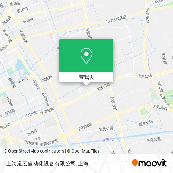 上海道宏自动化设备有限公司地图
