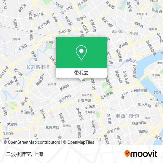 二波棋牌室地图