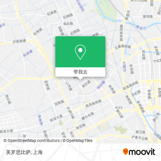 美罗思比萨地图