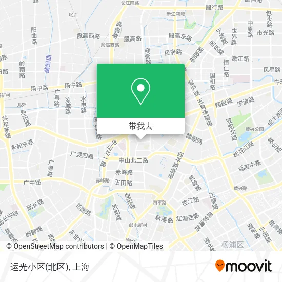 运光小区(北区)地图