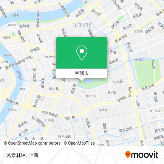 风景林区地图