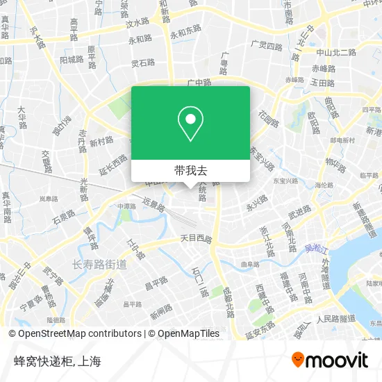 蜂窝快递柜地图