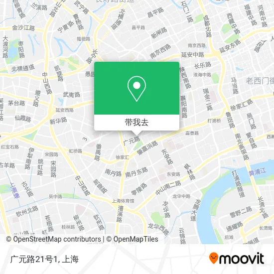 广元路21号1地图