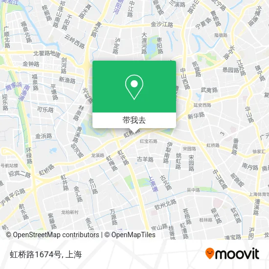 虹桥路1674号地图