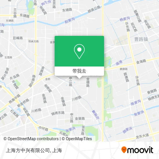 上海方中兴有限公司地图