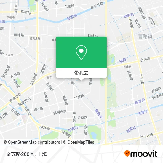 金苏路200号地图