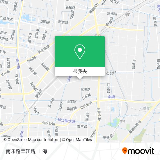 南乐路茸江路地图