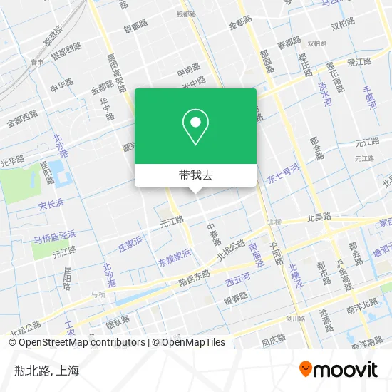 瓶北路地图