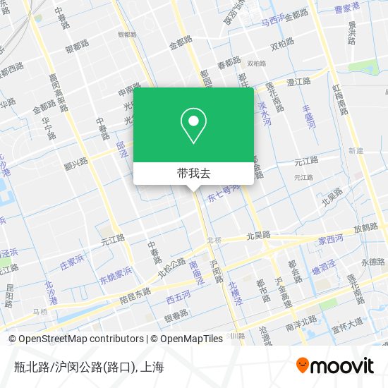 瓶北路/沪闵公路(路口)地图