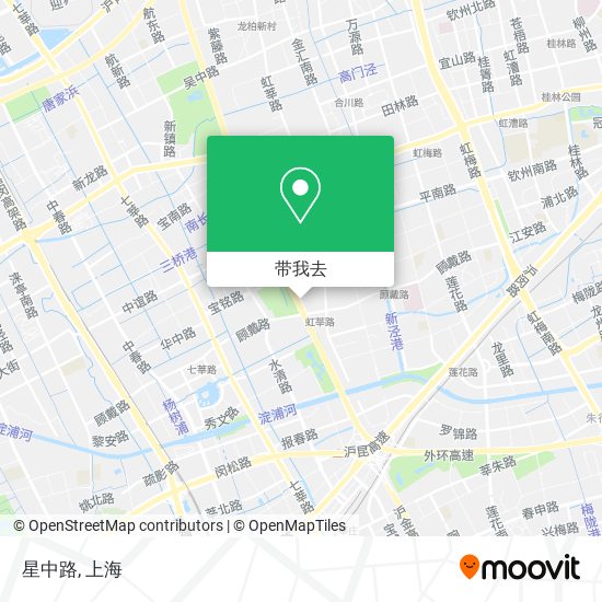 星中路地图