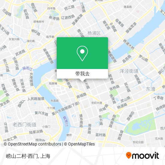 崂山二村-西门地图