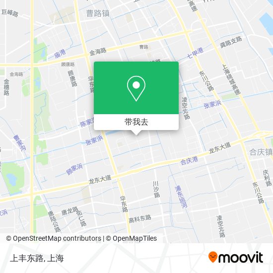 上丰东路地图