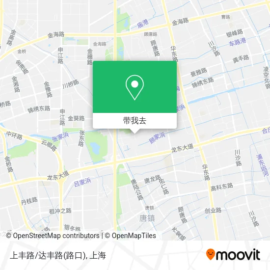 上丰路/达丰路(路口)地图