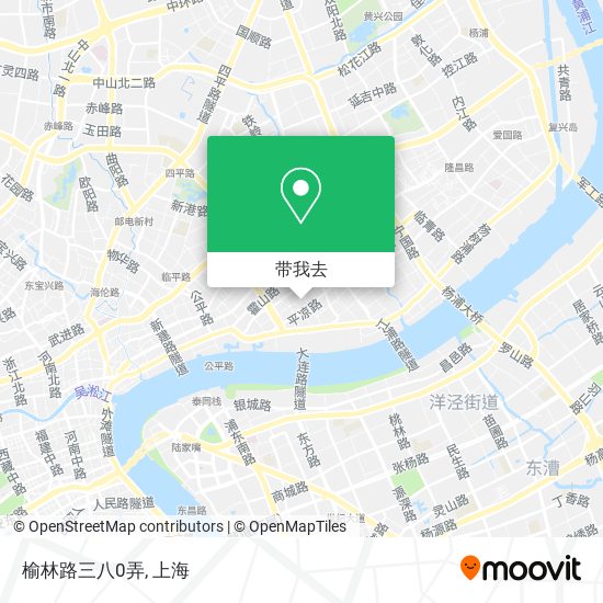 榆林路三八0弄地图