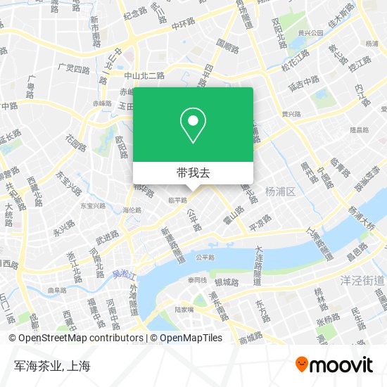 军海茶业地图