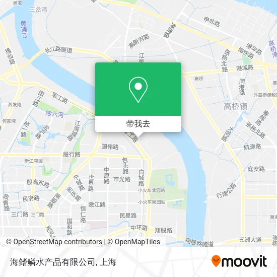 海鳍鳞水产品有限公司地图