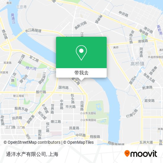 通洋水产有限公司地图