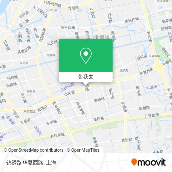 锦绣路华夏西路地图